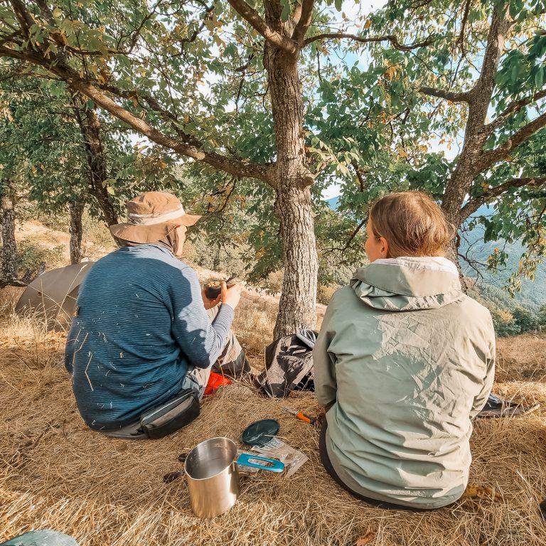 Rick en Laura_Eten hunted in to the wild_Ik Wil Hiken